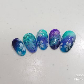 おすすめ順 夜桜ネイル桜ネイルのネイルデザイン ネイルブック