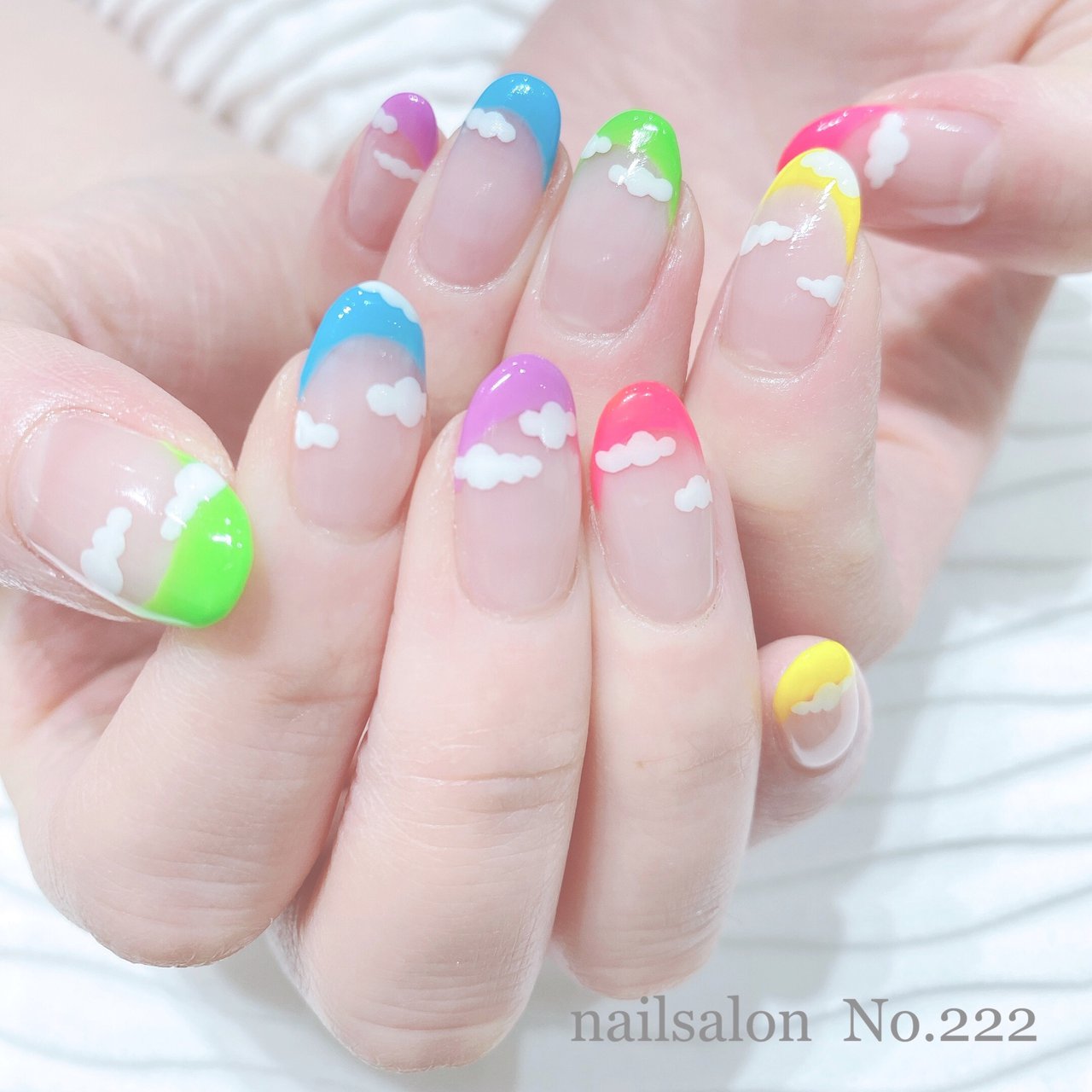 春 夏 海 リゾート ハンド Nailsalon No 222のネイルデザイン No ネイルブック