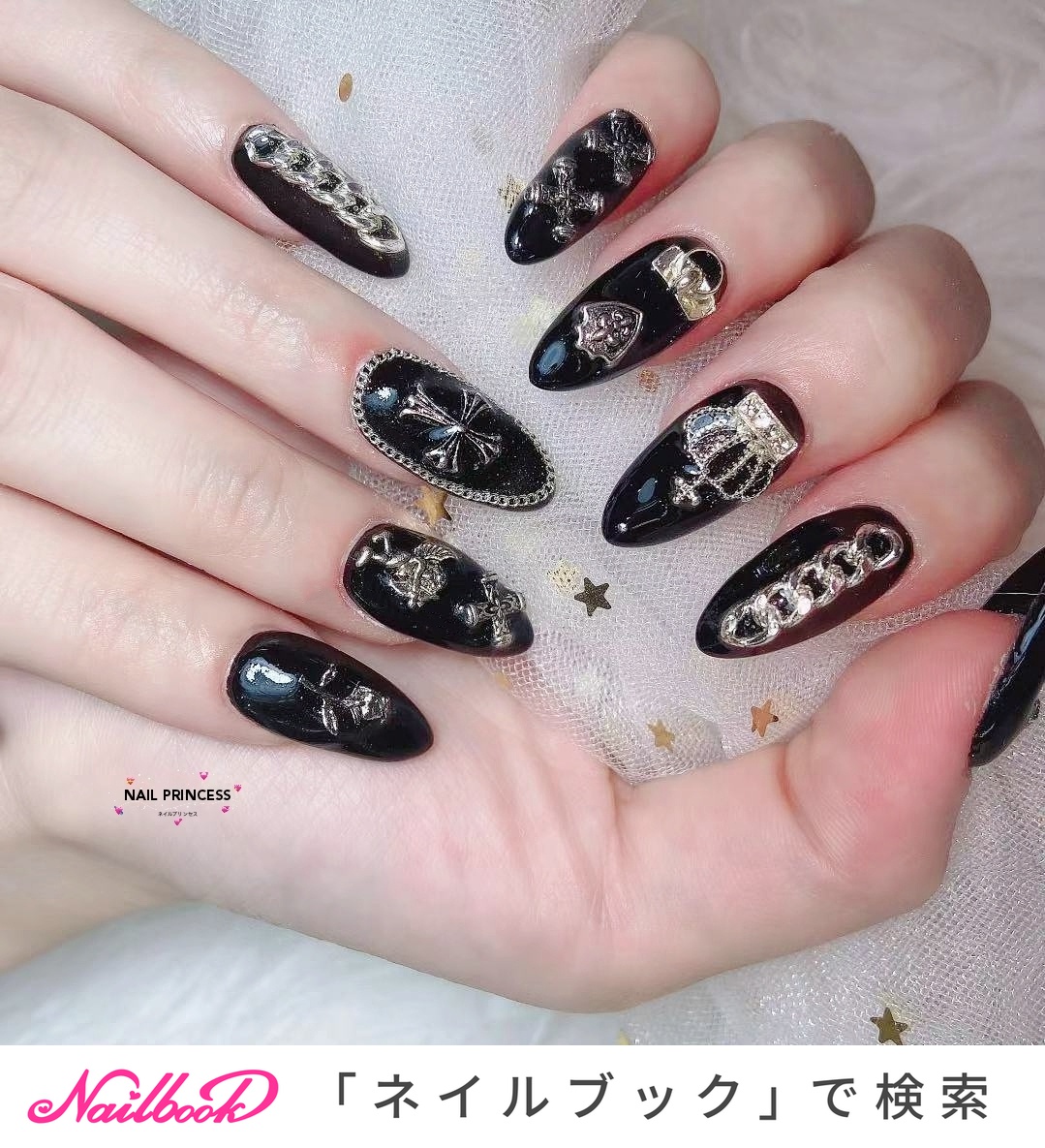 人気順 グラデーション 王冠ネイルのネイルデザイン ネイルブック