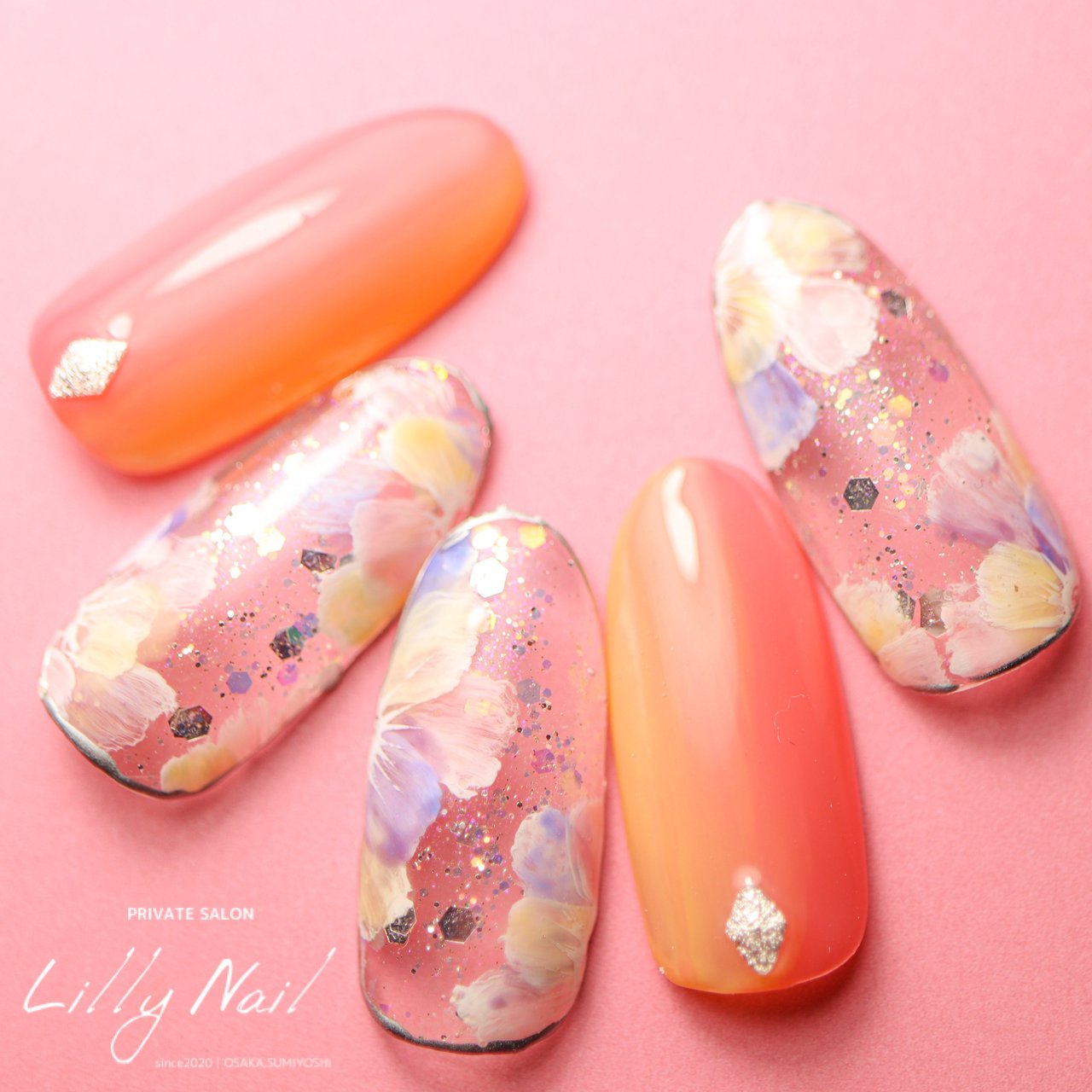 春 卒業式 入学式 デート ハンド 住吉区ネイルサロン Lillynail リリーネイル にしもりさきのネイル デザイン No ネイルブック