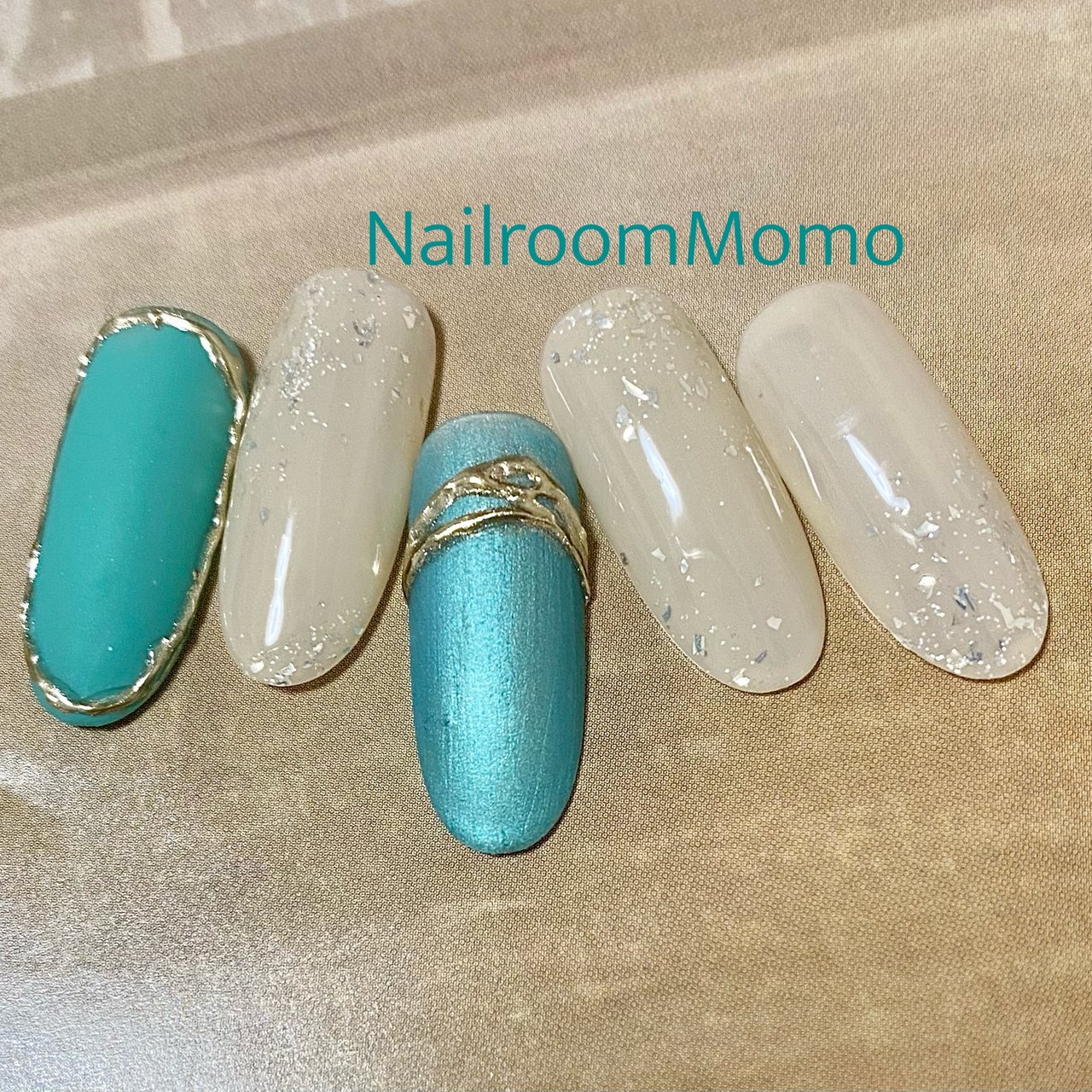 春 オールシーズン ハンド シンプル ラメ Nailroommomo ネイルルームモモ のネイルデザイン No ネイルブック