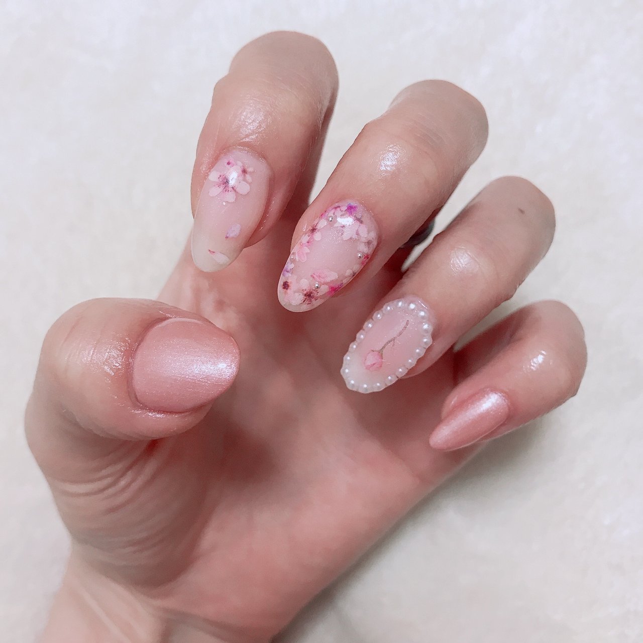 春 入学式 デート 女子会 ハンド Saaaaaya 38のネイルデザイン No ネイルブック