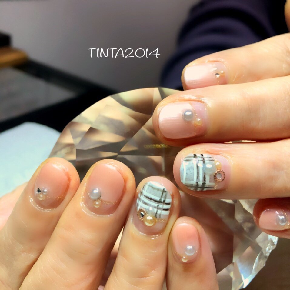 春 オフィス ハンド シンプル フレンチ Nail Tinta14のネイルデザイン No ネイルブック