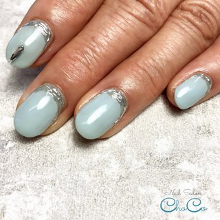 人気順 水色 宗像ネイルサロンのネイルデザイン ネイルブック