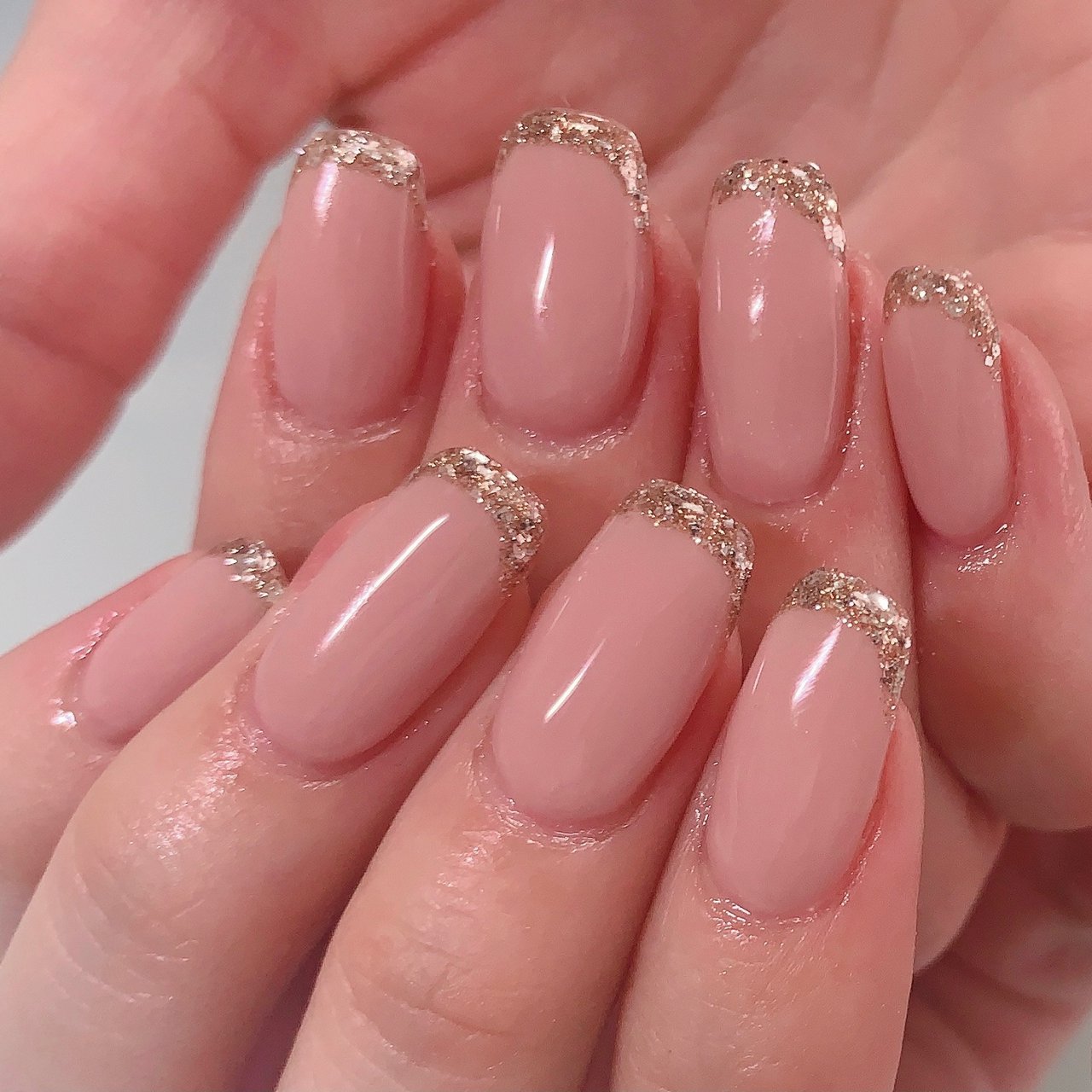 春 オールシーズン ハンド シンプル フレンチ Nail Cherir Hのネイルデザイン No ネイルブック