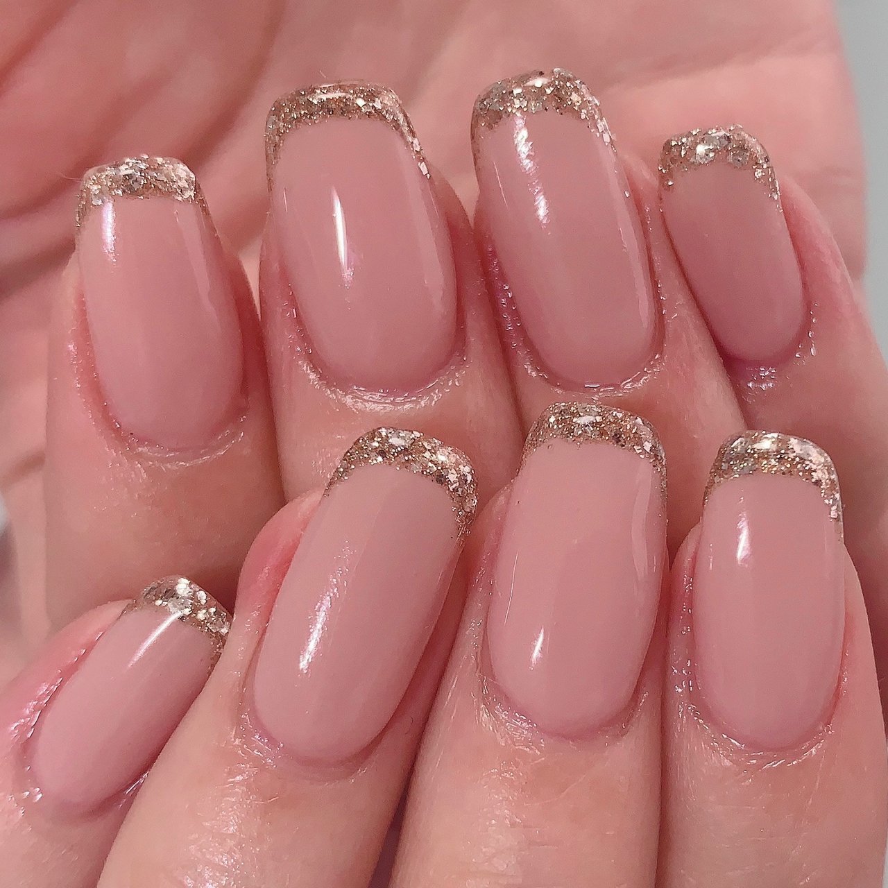 春 オールシーズン ハンド シンプル フレンチ Nail Cherir Hのネイルデザイン No ネイルブック