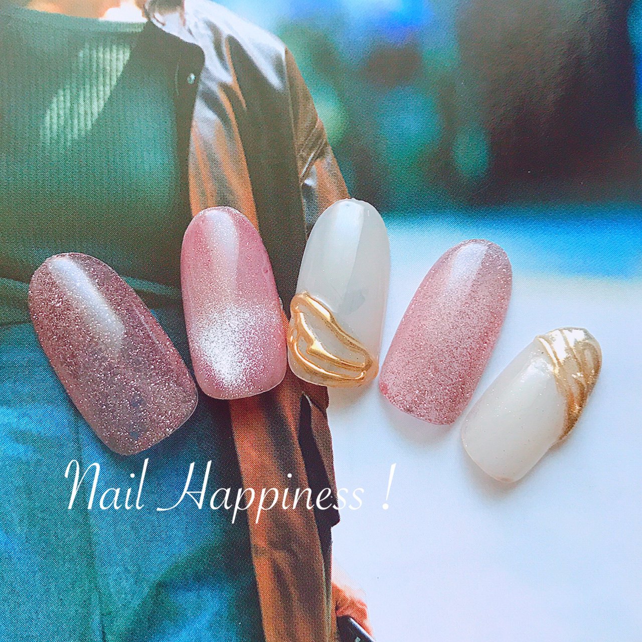 春 オールシーズン ワンカラー ニュアンス マグネット Nail Happiness ネイルハピネス ささきまきのネイルデザイン No ネイルブック