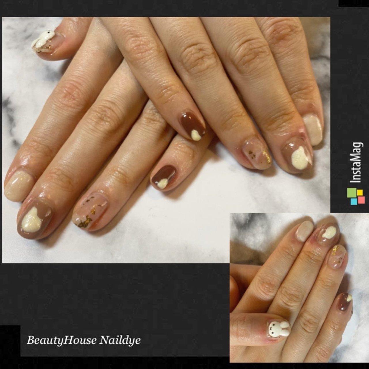 春 冬 キャラクター タイダイ ニュアンス Reiko Takeuchiのネイルデザイン No ネイルブック