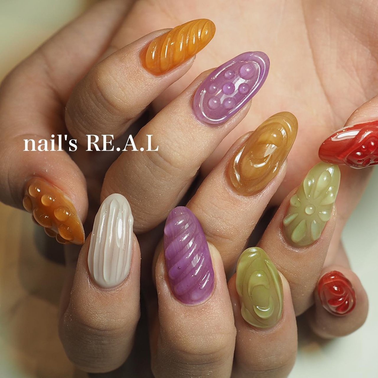 Nail S Re A L 広金典子のネイルデザイン No ネイルブック