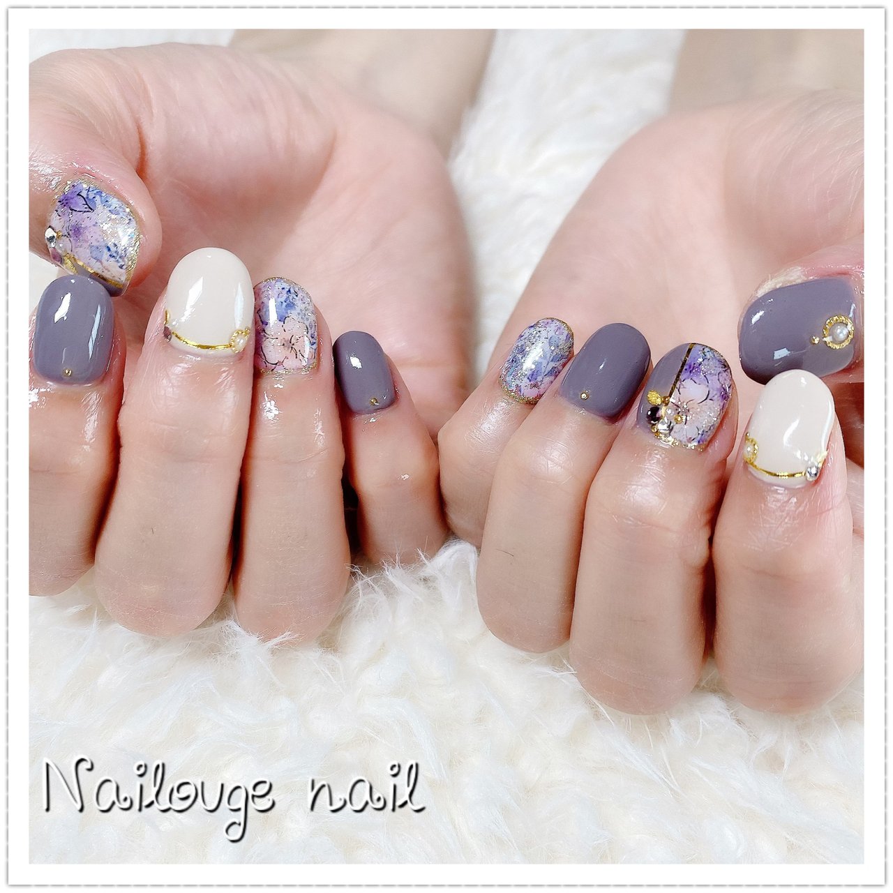 春 卒業式 入学式 デート ハンド Nailsalon Nailougeのネイルデザイン No ネイルブック