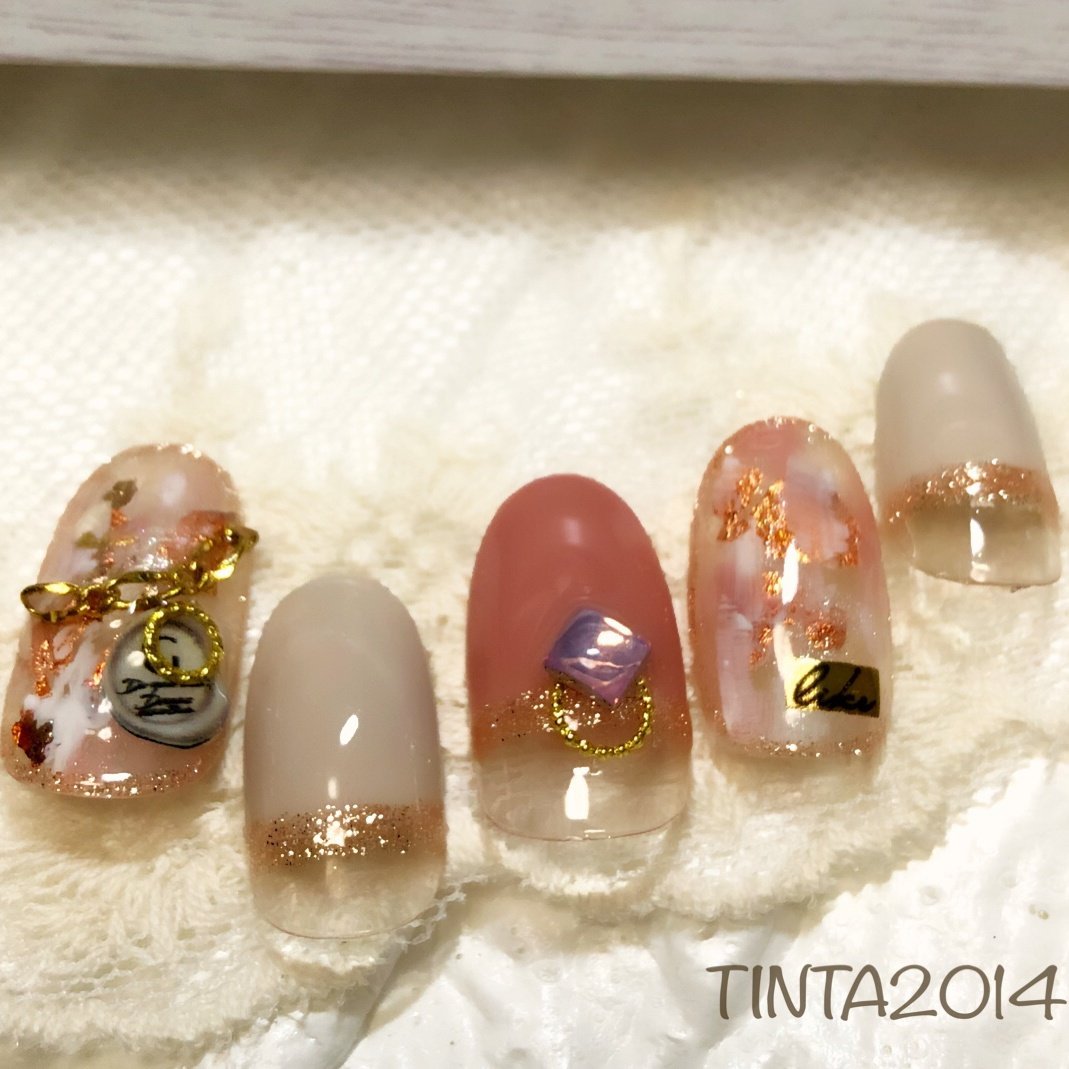 春 旅行 デート 女子会 ハンド Nail Tinta14のネイルデザイン No ネイルブック