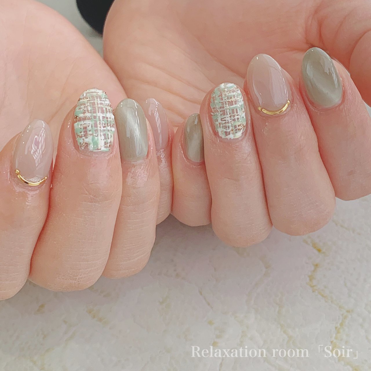 春/オフィス/デート/女子会/ハンド - nail_likeのネイルデザイン[No
