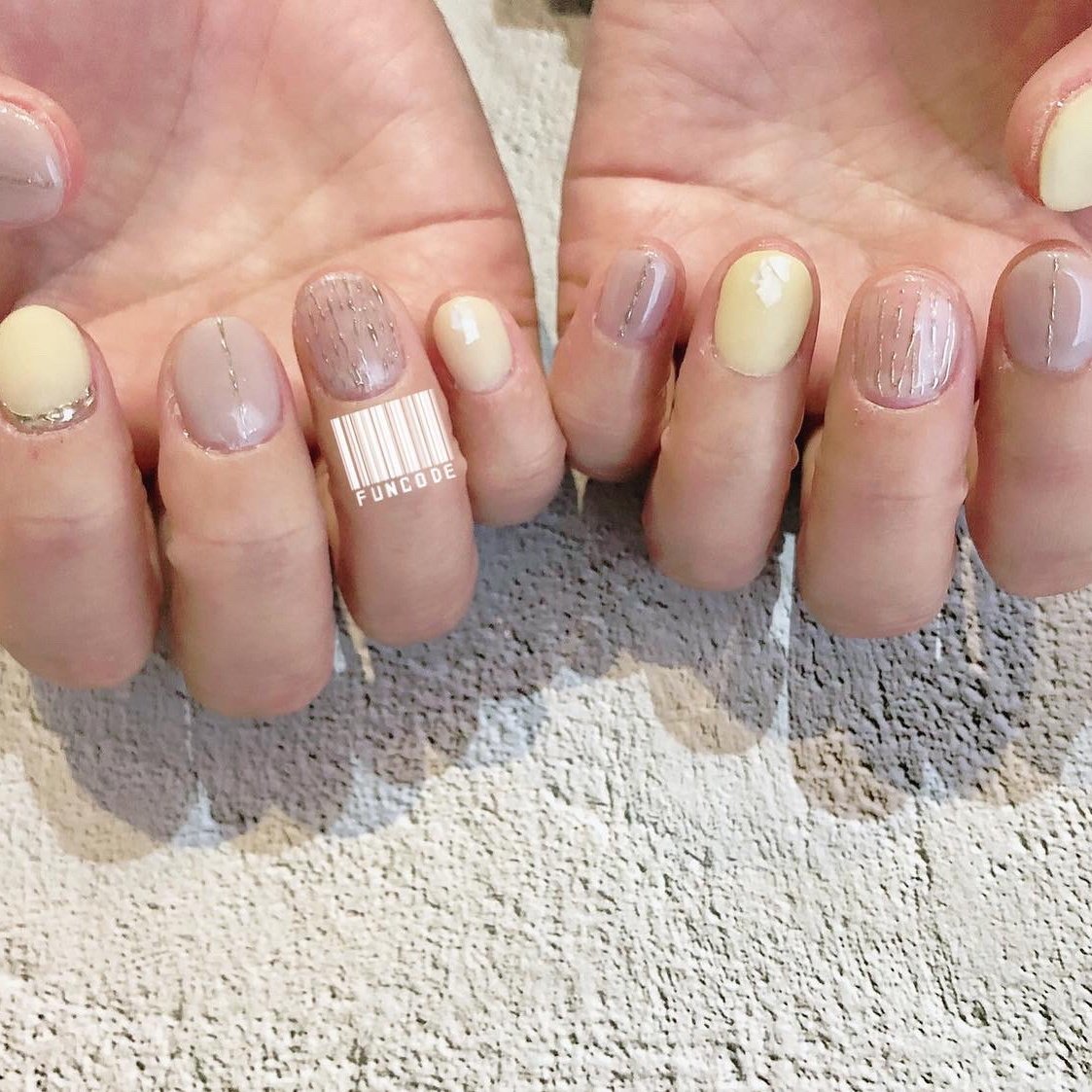 春 ハンド シェル マット ミラー 𝐧𝐚𝐢𝐥 𝐛𝐚𝐬𝐞 𝗙𝗨𝗡𝗖𝗢𝗗𝗘 ﾌｧﾝｺ ﾄﾞ のネイル デザイン No ネイルブック