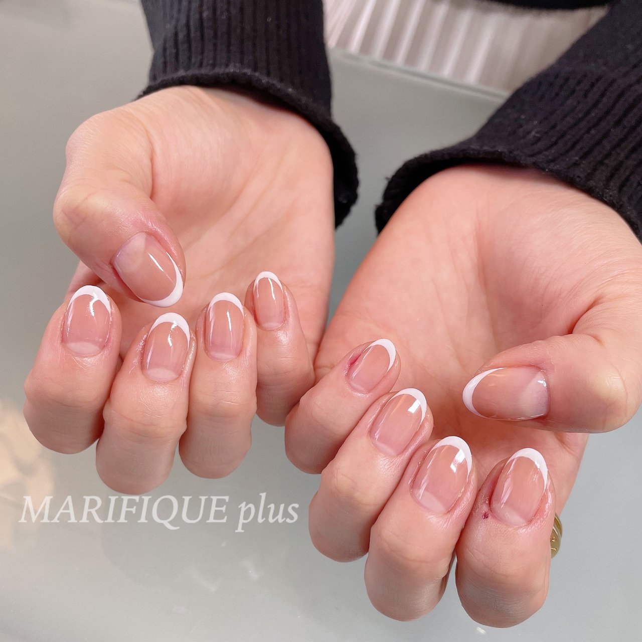 春 夏 オールシーズン ハンド シンプル Nailsalon Marifique Plusのネイルデザイン No ネイルブック