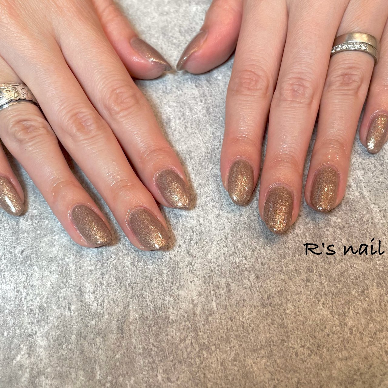 オールシーズン ハンド シンプル ラメ ワンカラー らんのネイルデザイン No ネイルブック