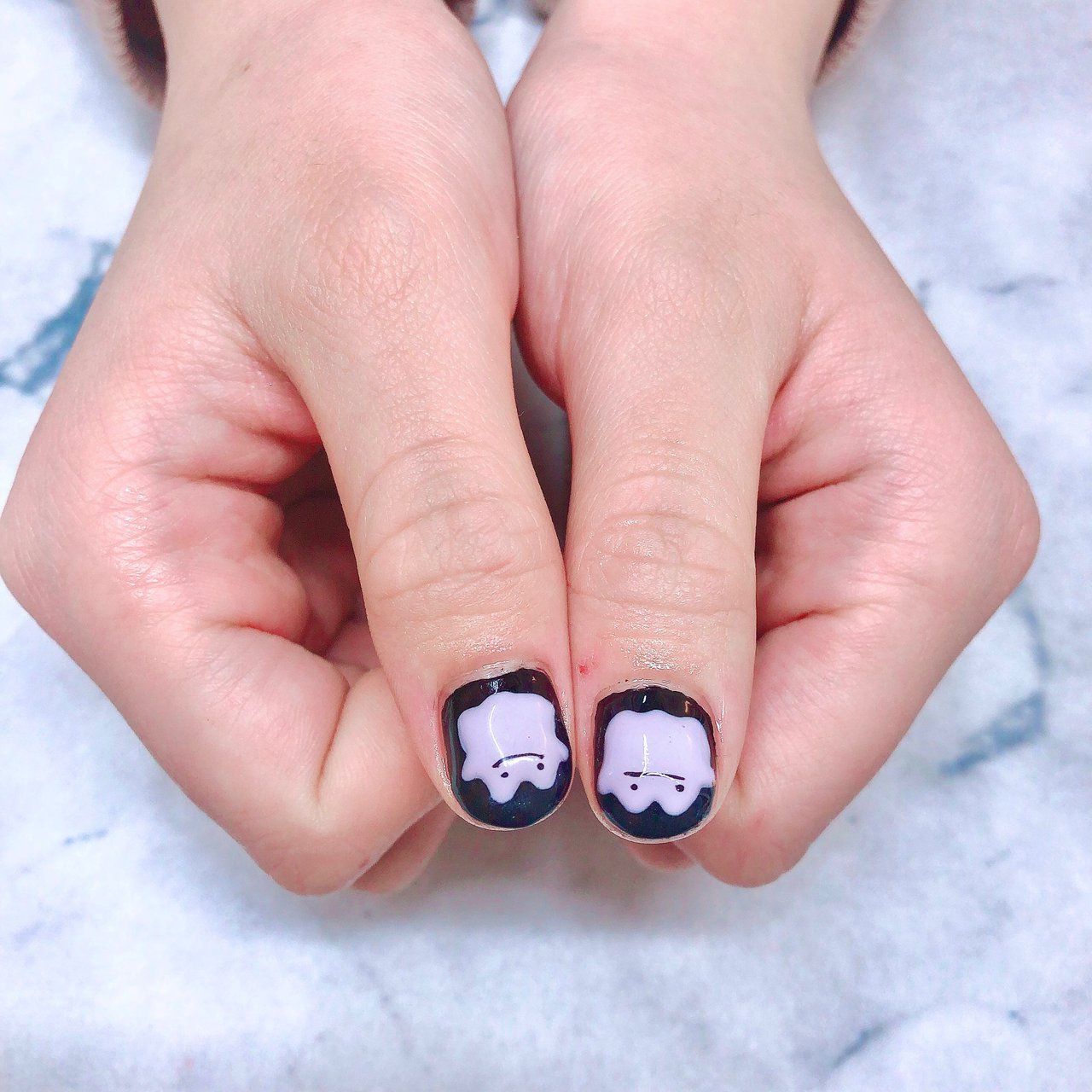 パープル ブラック Crystal R Nail Salon のネイルデザイン No ネイルブック