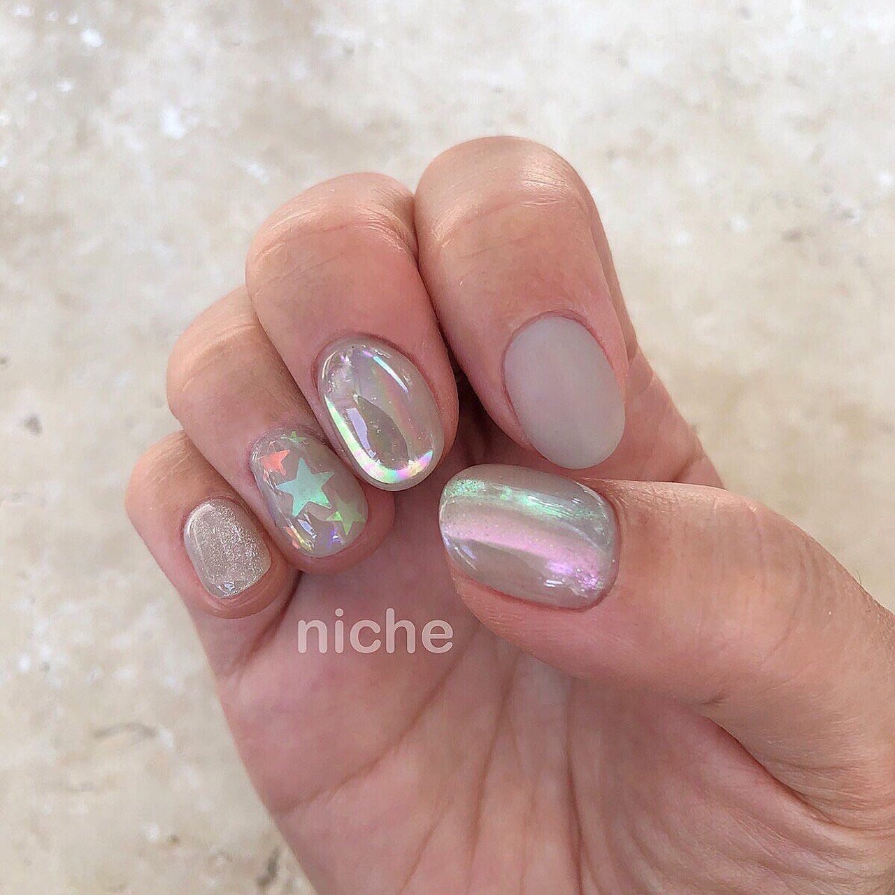 春 夏 オールシーズン バレンタイン ハンド Nailsalonniche ネイルサロンニッチのネイルデザイン No ネイルブック