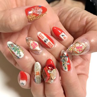 チャイナネイルのネイルデザイン ネイルブック
