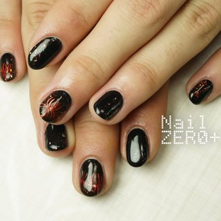 彼岸花のネイルデザイン ネイルブック