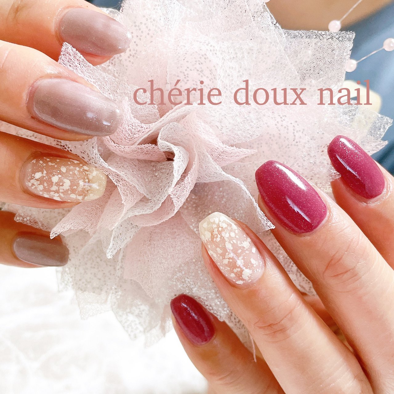 春 入学式 デート 女子会 ハンド Cherie Doux Nail Eriのネイルデザイン No ネイルブック