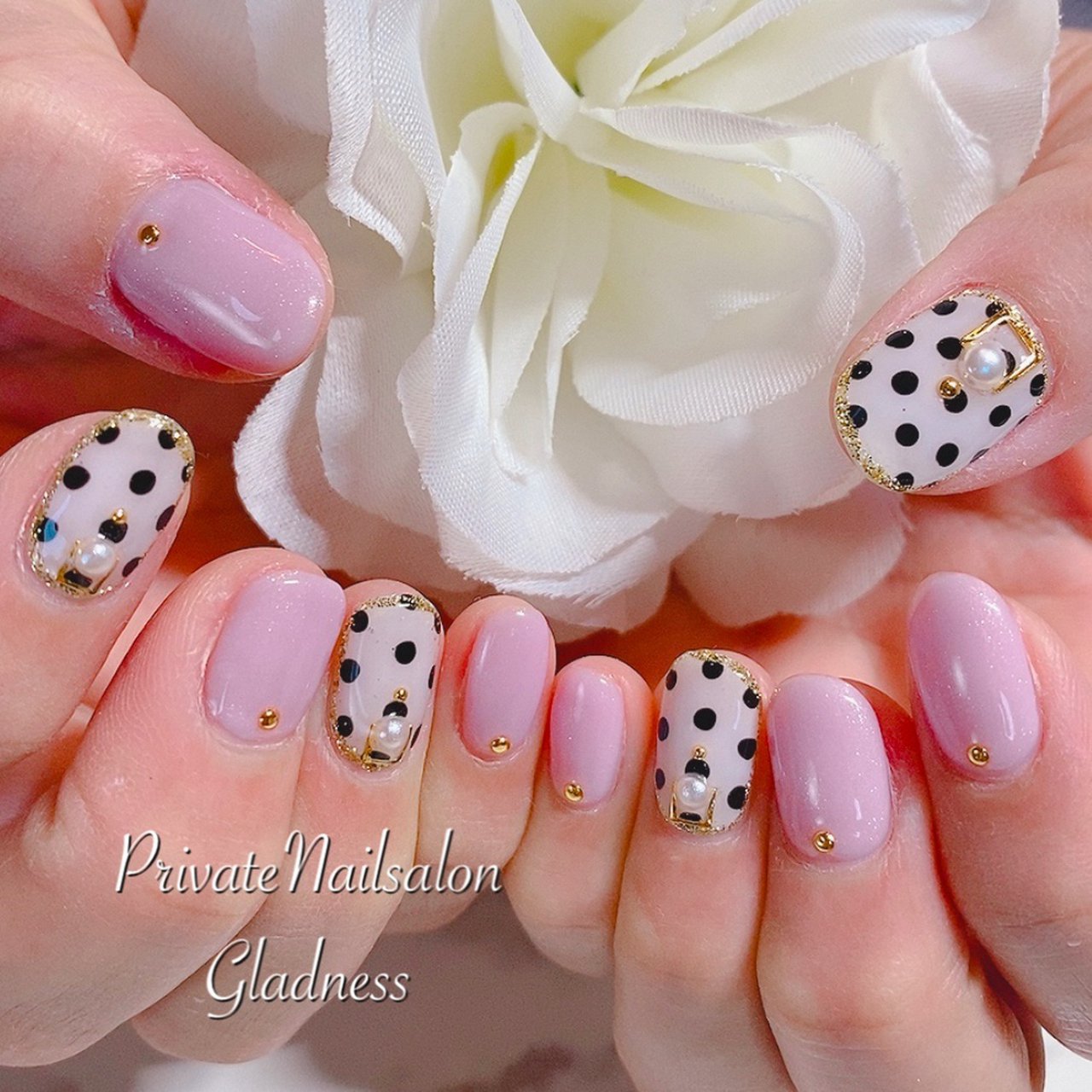 春 卒業式 入学式 オフィス ハンド Nailsalon Gladnessのネイルデザイン No ネイルブック