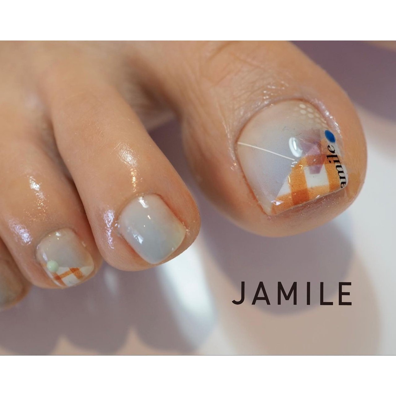 春 夏 デート フット グラデーション Jamileのネイルデザイン No ネイルブック