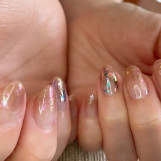 おすすめ順 クリア Discoシリーズのネイルデザイン ネイルブック