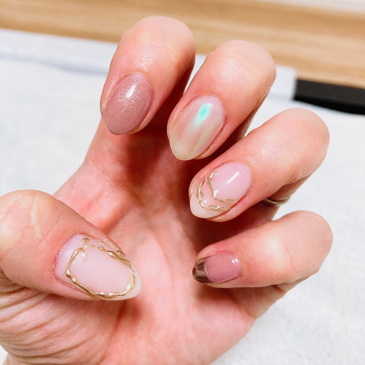 春 オールシーズン オフィス ハンド フレンチ Haru Nail12のネイルデザイン No ネイルブック