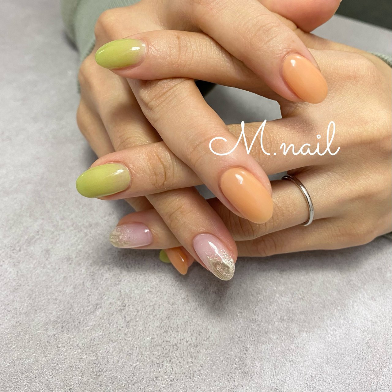 春 オフィス パーティー 女子会 ハンド M Nailのネイルデザイン No ネイルブック