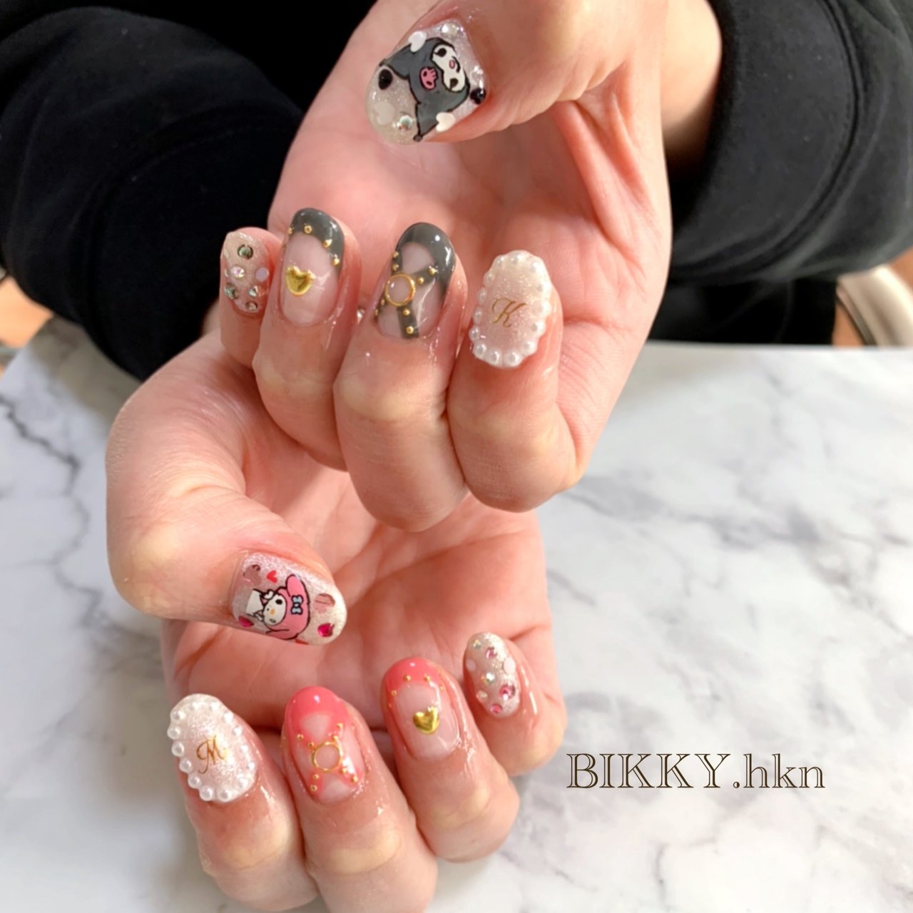 オールシーズン バレンタイン リゾート パーティー ハンド Nail Salon Bikky彦根店のネイルデザイン No ネイル ブック