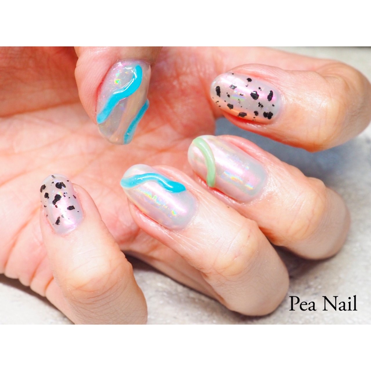 春 夏 オールシーズン ハンド ワンカラー Pea Nail Makoのネイルデザイン No ネイルブック