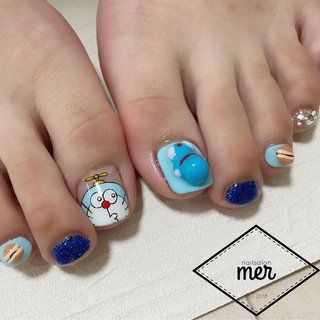 ドラえもんのネイルデザイン ネイルブック