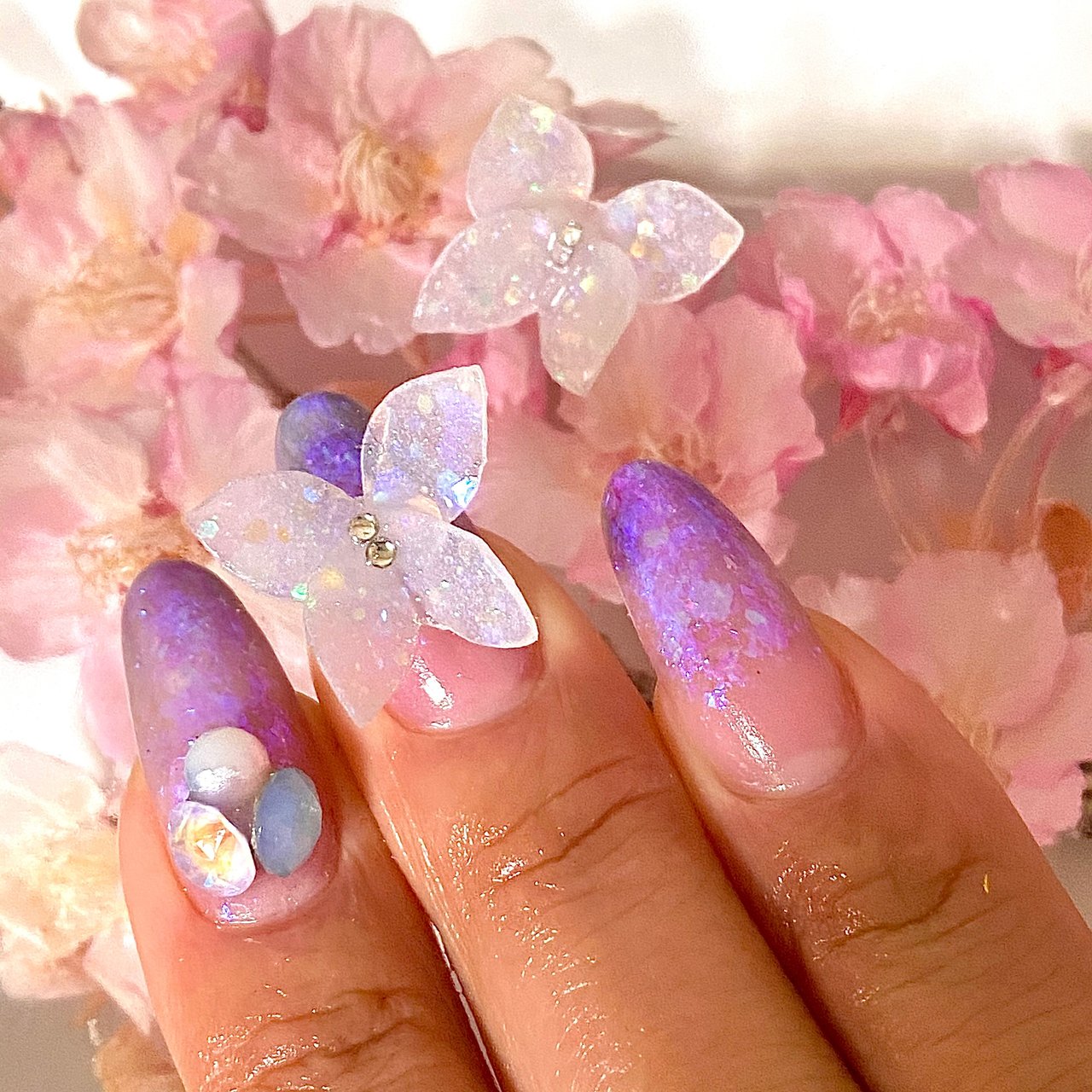 春 パーティー デート 女子会 ハンド Nail Terrace Procheのネイルデザイン No ネイルブック