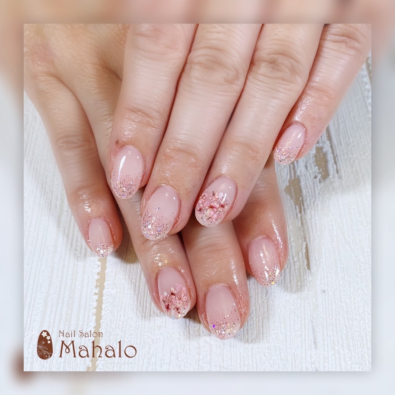 春 卒業式 入学式 オフィス シンプル Nail Salon Mahaloのネイルデザイン No ネイルブック