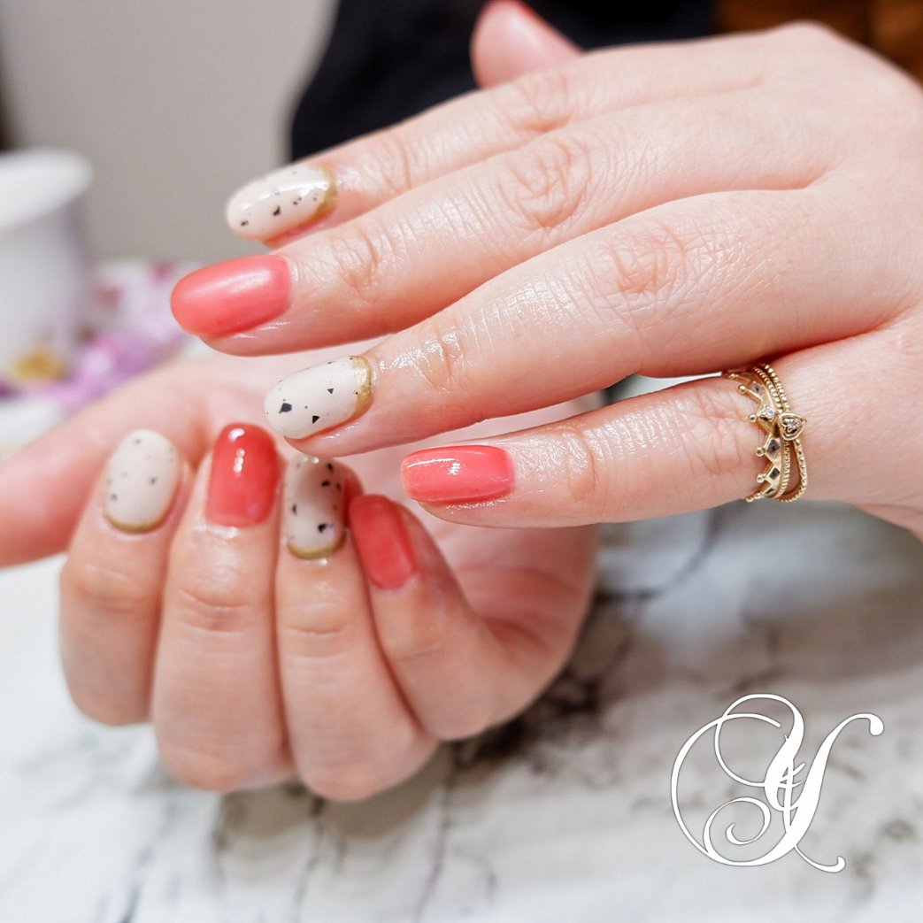 オールシーズン ハンド アニマル柄 ミディアム ベージュ Yumicoのネイルデザイン No ネイルブック