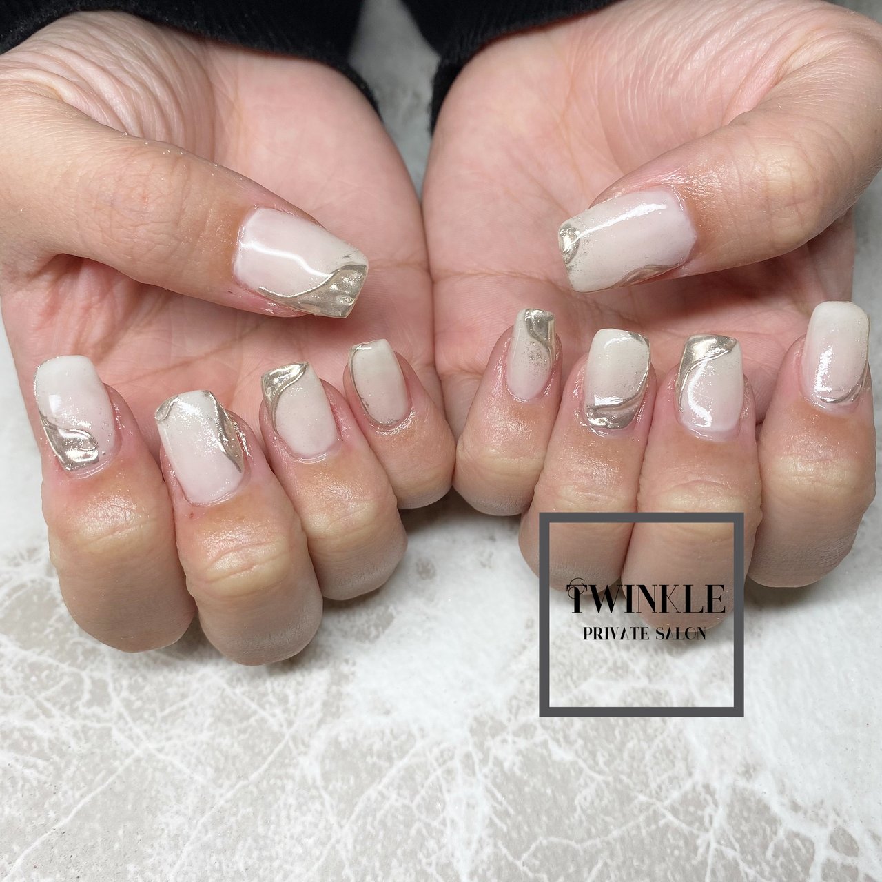 オールシーズン 旅行 デート 女子会 ハンド Nail Salon Twinkleのネイルデザイン No ネイルブック