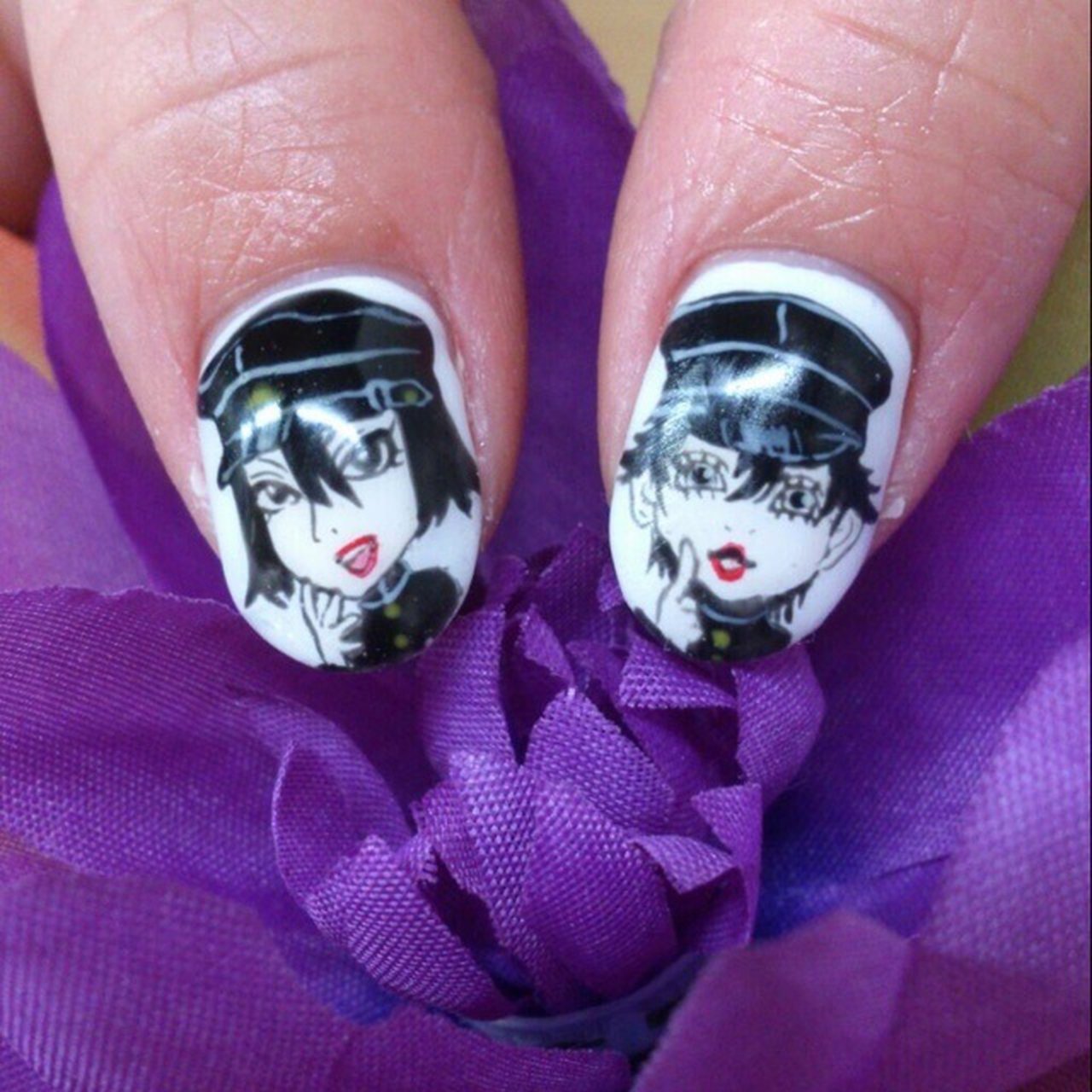 キャラクタープレスオンネイル ハンド - misuのネイルデザイン[No.5462656]｜ネイルブック