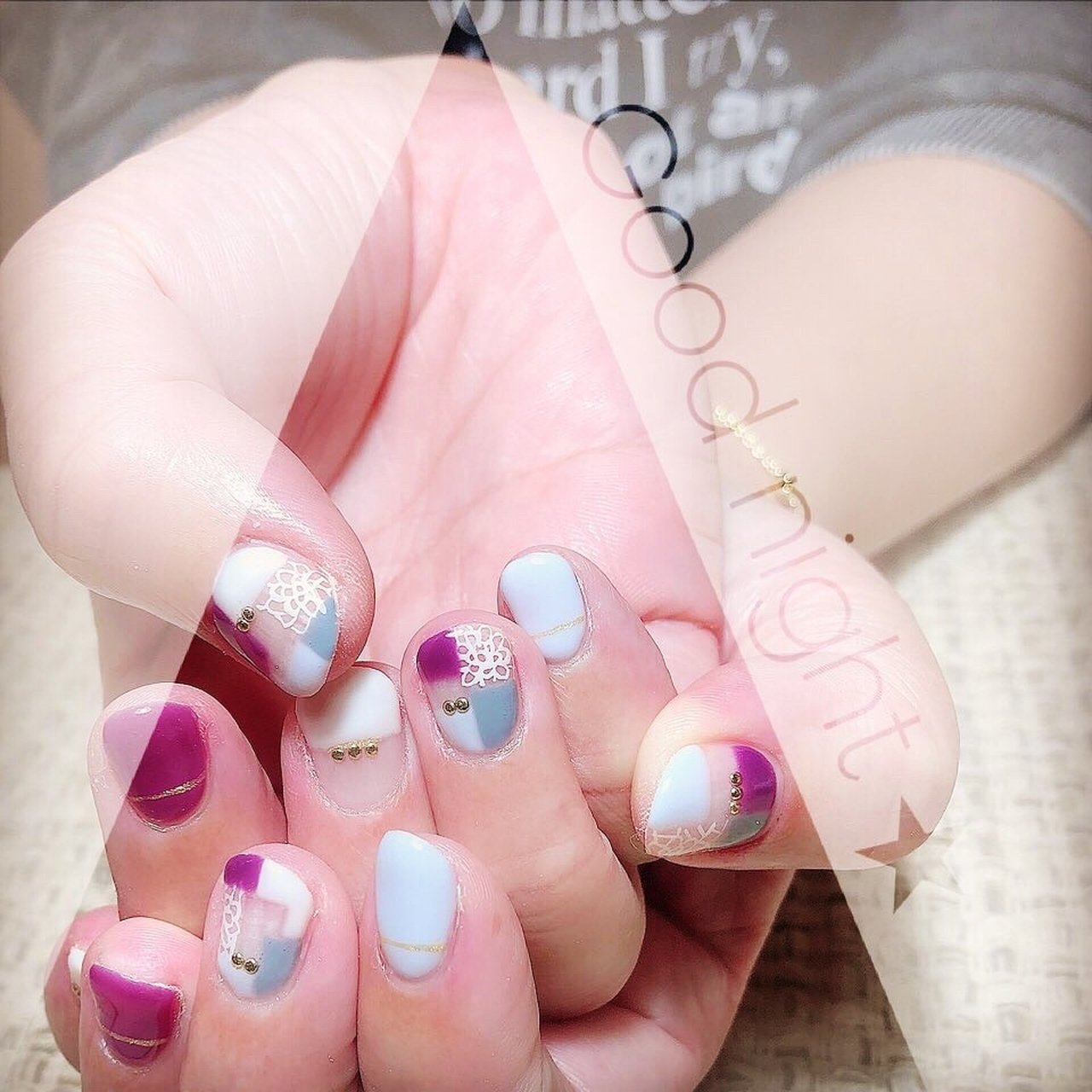 ライブ パーティー デート 女子会 ハンド Mioumodeのネイルデザイン No ネイルブック