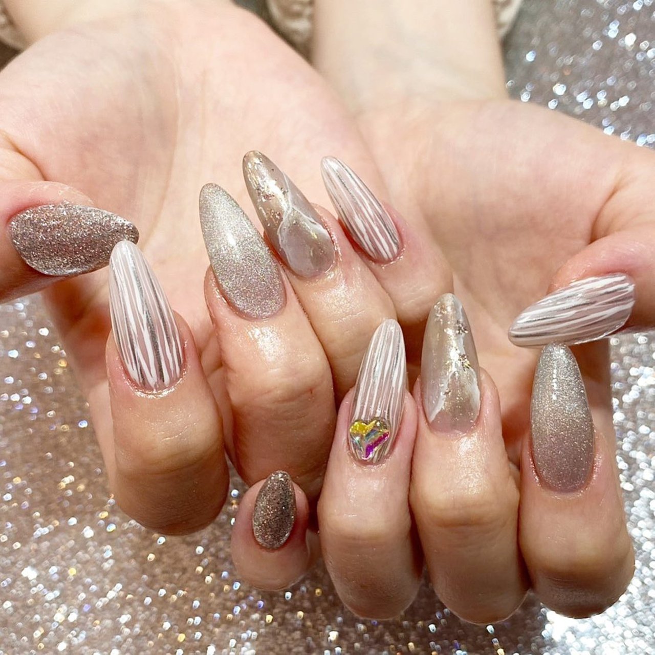 マグネット/スカルプチュア - NAILSGOGO shibuya nailsalonのネイル
