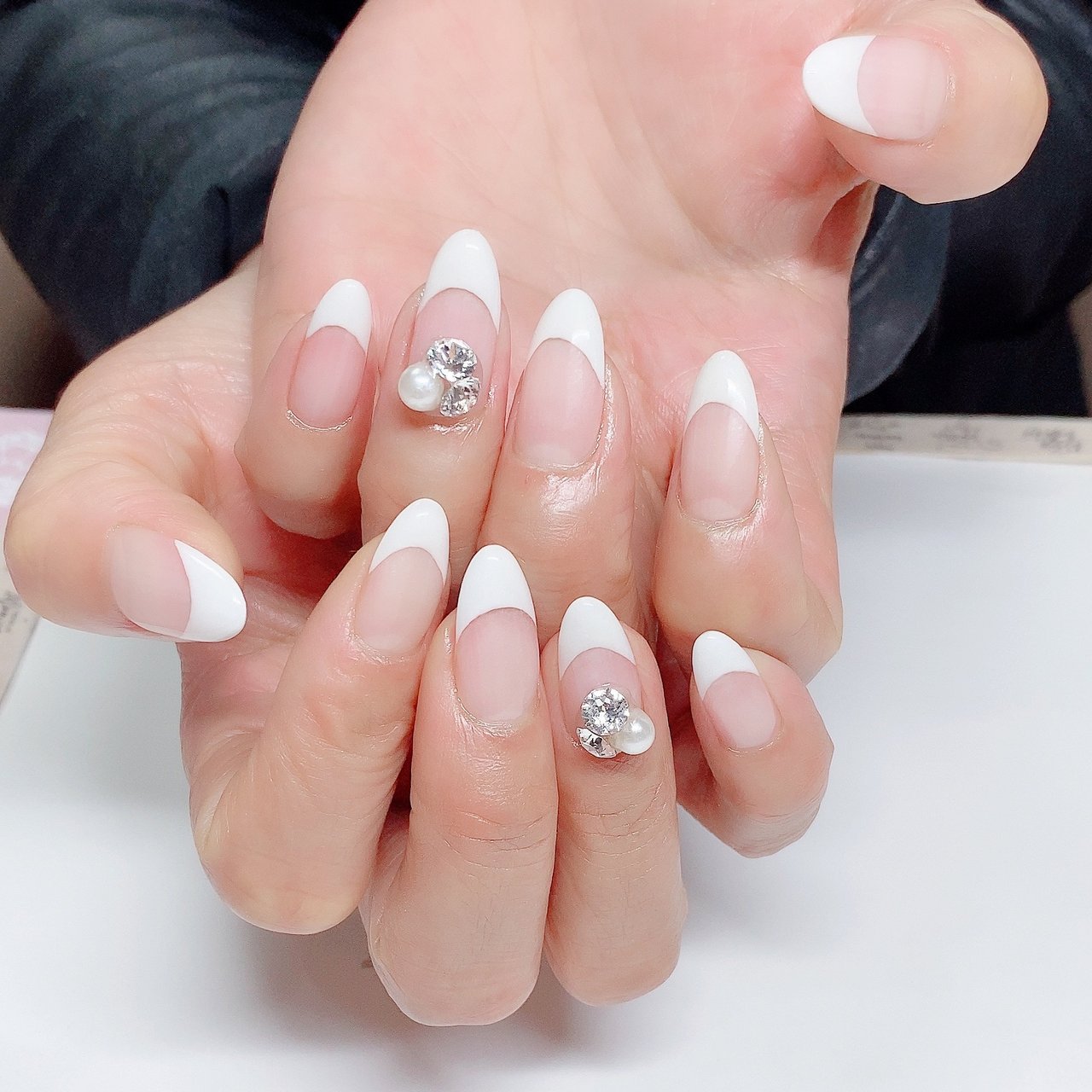 春 夏 秋 冬 フレンチ 涼子のネイルデザイン No ネイルブック