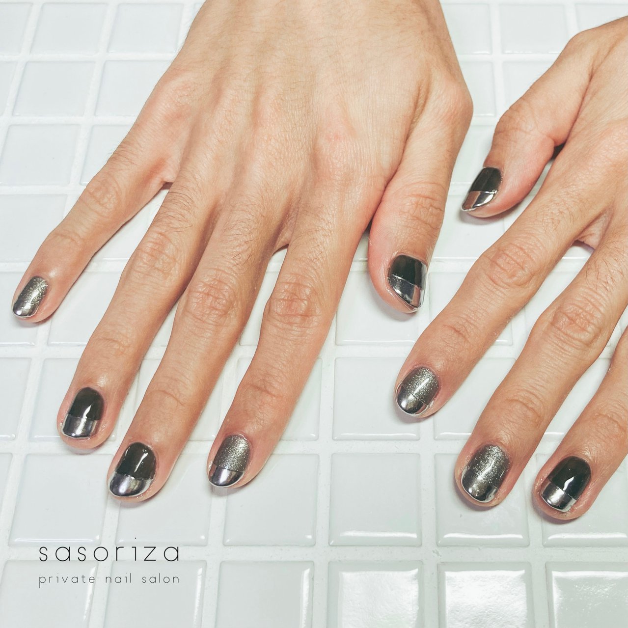 オールシーズン/ライブ/ハンド/ラメ/ワンカラー - natsumiのネイル