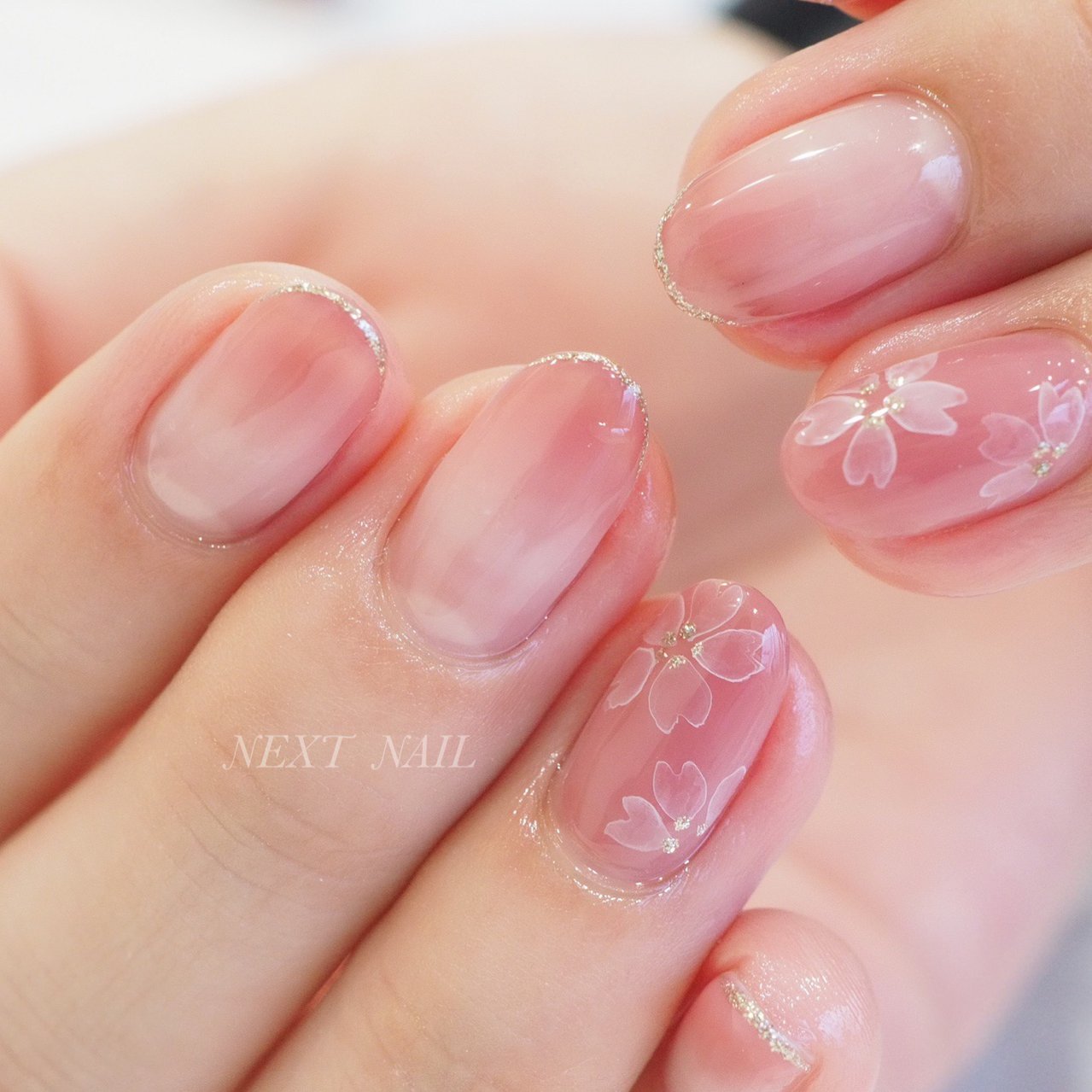 春 卒業式 入学式 デート ハンド Nextnailのネイルデザイン No ネイルブック