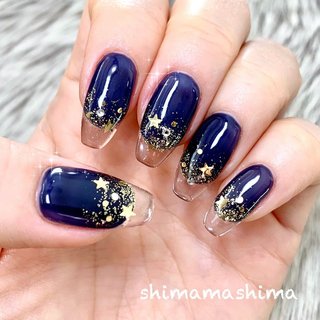 人気順｜星(スター)/#クリアフレンチのネイルデザイン｜ネイルブック