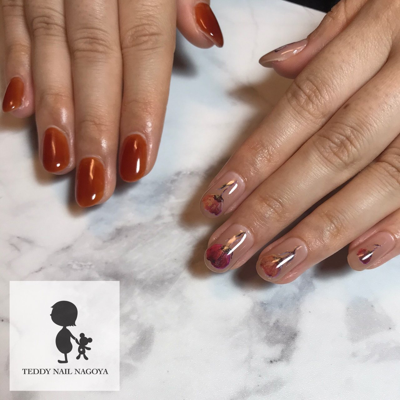 秋 冬 オールシーズン 女子会 ハンド Teddy Nail Nagoyaのネイルデザイン No ネイルブック