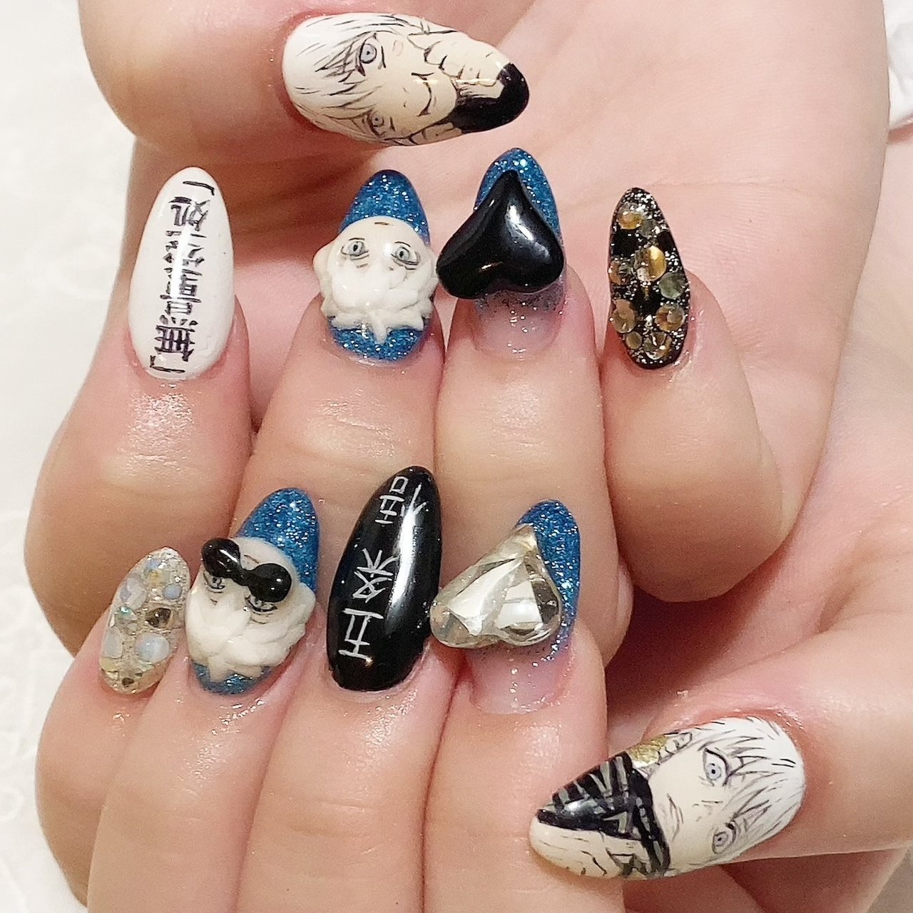 オールシーズン ライブ ハロウィン パーティー ハンド Fantasia Nailartsalonのネイルデザイン No ネイル ブック