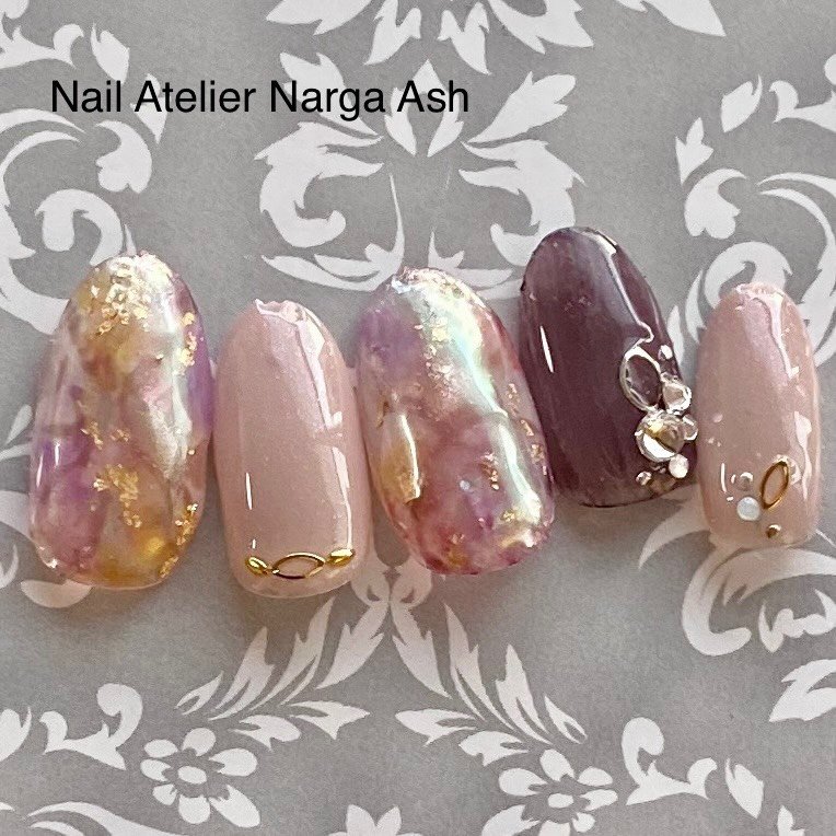 春 夏 パーティー デート ハンド アイザワ Nailateliernargaash のネイルデザイン No ネイルブック