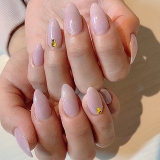 パステル紫のネイルデザイン ネイルブック