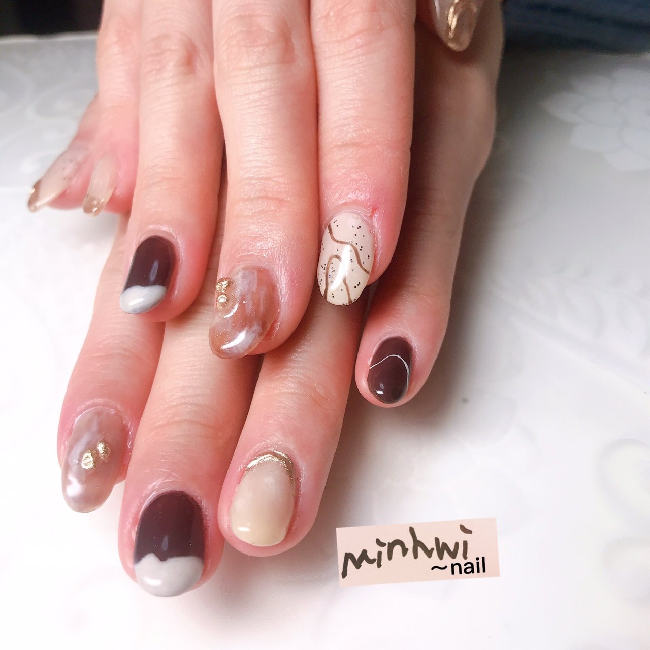 お客様 ミンフィーネイルのネイルデザイン No ネイルブック
