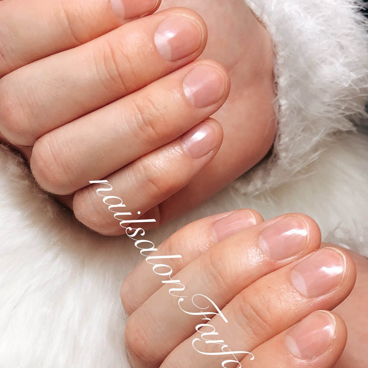 オールシーズン ハンド シンプル ショート クリア Kkrrのネイルデザイン No ネイルブック