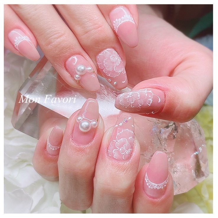 春 卒業式 入学式 女子会 ハンド Monfavori モンファボリ のネイルデザイン No ネイルブック